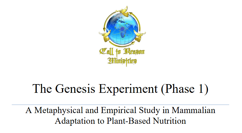 📜New Paper Published – The Genesis Experiment (Phase 1)